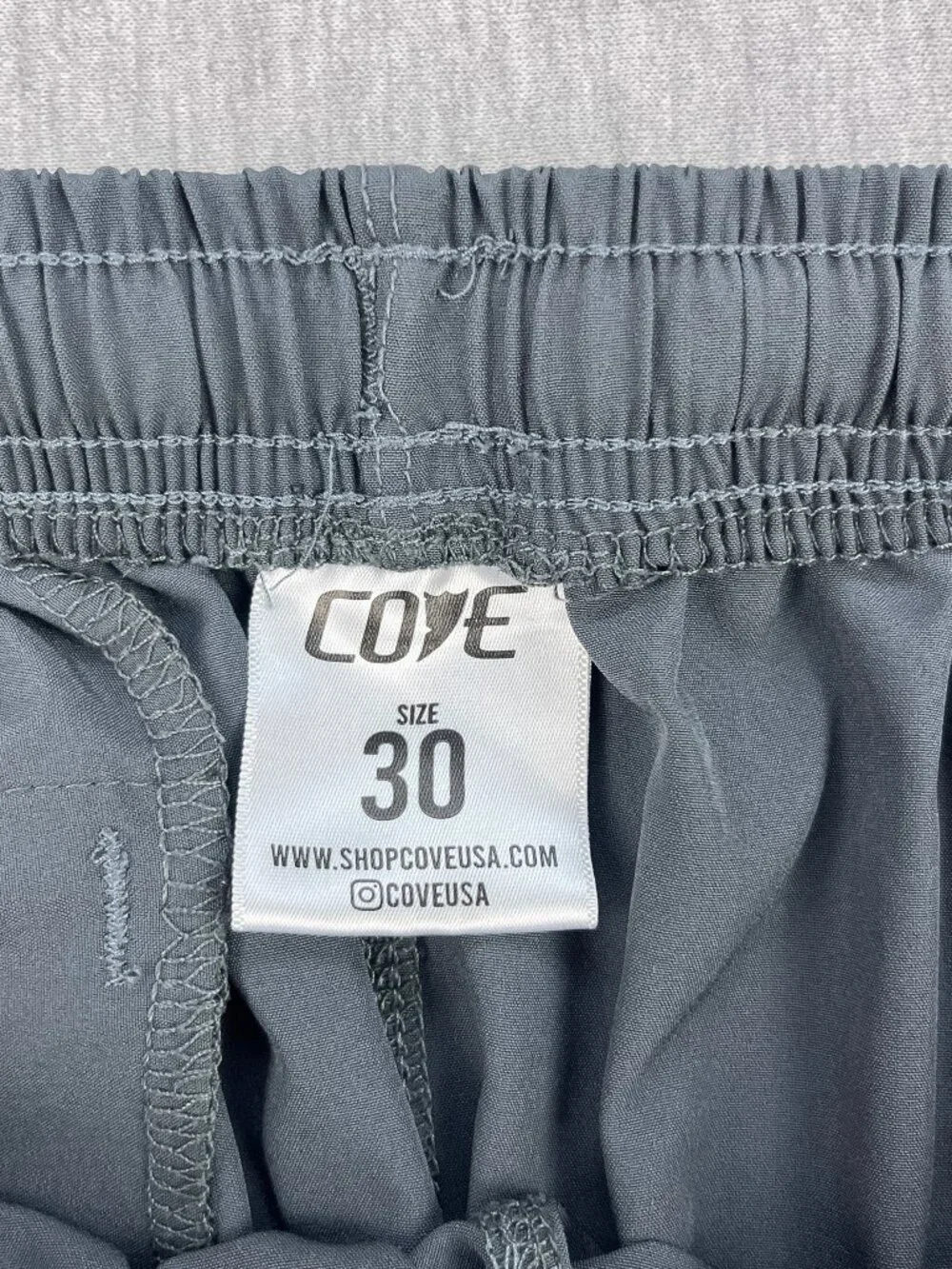 Cove USA Athletic Shorts Mens 30 Gray 4